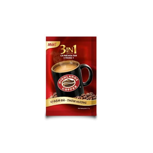 Vietnam Instant Coffee - 3 In 1 Instant Coffee From Highlands Coffee - Bag of 50 sachets (29.98 Oz) - Image 4