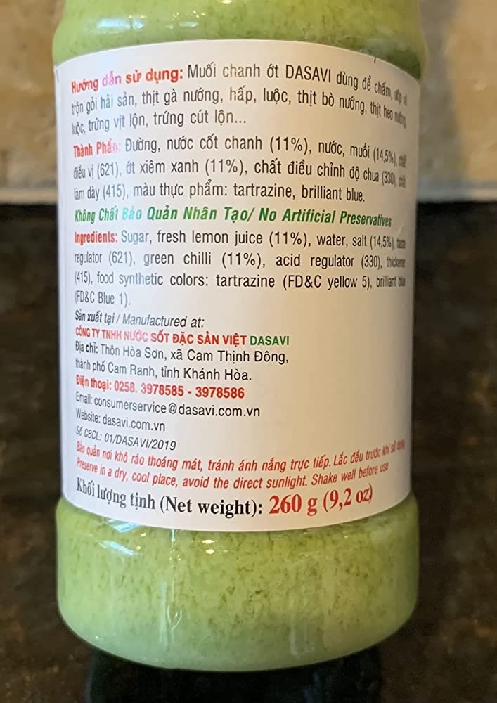 Dasavi Sauce For Seafoood, Lemon Chilli Sauce - 9.2 oz - Image 5