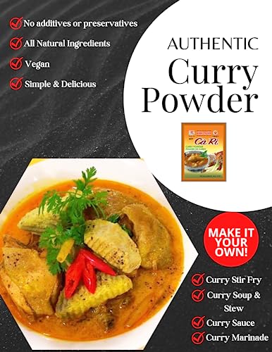 Vinh Thuan Curry Powder - Authentic Bot Ca Ri - All Natural, 1.76oz (1 Pack) - Image 4