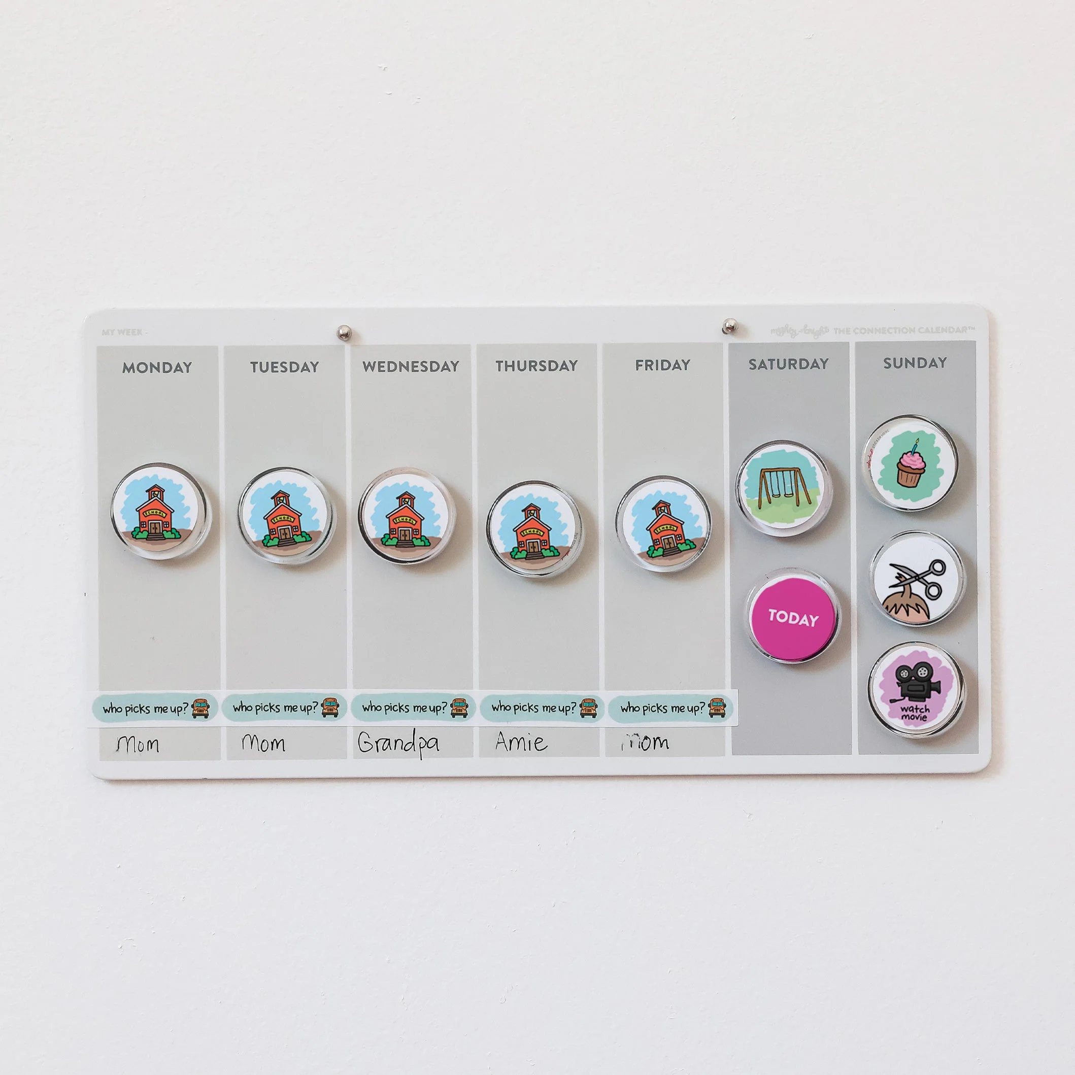 Weekly Calendar for Kids